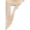 Ekena Millwork Balboa Traditional Smooth Bracket w/ Offset Brace, Douglas Fir, 7 1/2"W x 20"D x 32"H BKT0806X20X32BOA01SDF - alternate 4